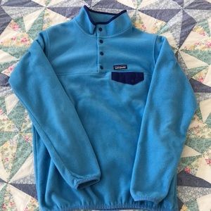 Patagonia fleece button up sweater!!